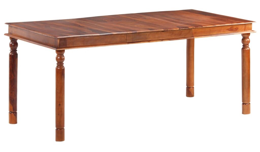 vidaXL Jedálenský stôl 180x90x76 cm masívne sheeshamové drevo