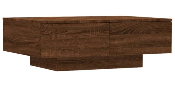 vidaXL Konferenčný stolík hnedý dub 90x60x31 cm spracované drevo