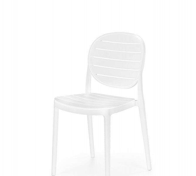 Stohovateľná stolička K529 Biela