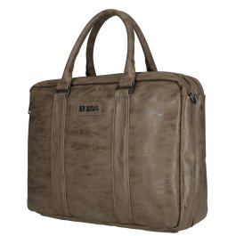 Enrico Benetti Rotterdam 15″ Notebook Bag Medium Taupe