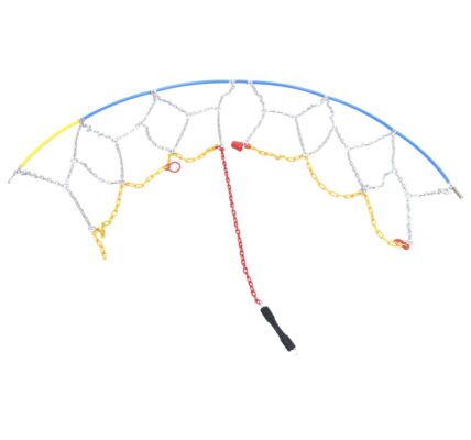 vidaXL Snehové reťaze na pneumatiky 2 ks 9 mm, KN120