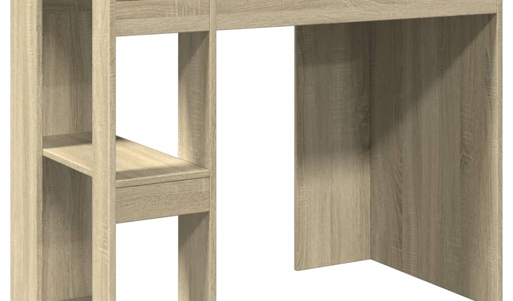 vidaXL Kancelársky stôl dub sonoma 103,5×56,5×94 cm kompozitné drevo