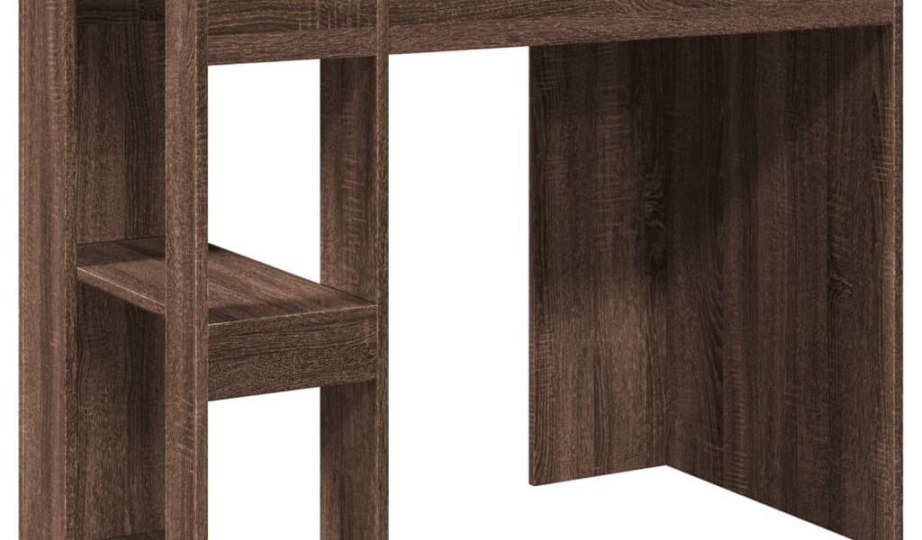 vidaXL Kancelársky stôl hnedý dub 103,5×56,5×94 cm kompozitné drevo