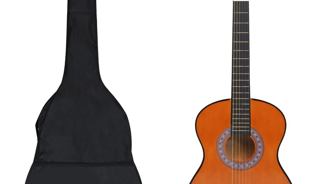 vidaXL Klasická gitara pre začiatočníkov s taškou 3/4 36″